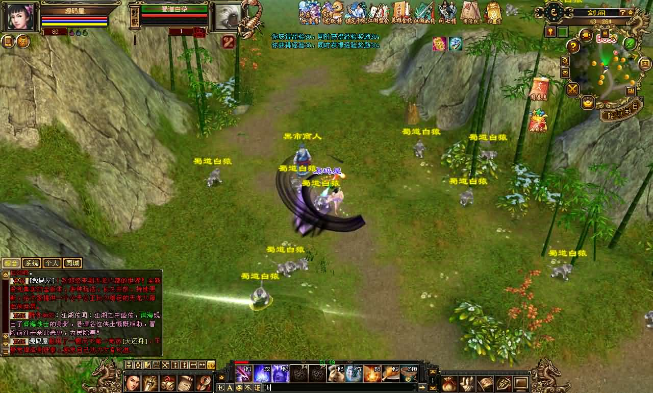 图片[14]- 一起游戏吧 | 网站源码 | 手游源码丨端游源码丨页游源码丨服务端丨架设教程 | 传奇源码 | 游戏源码经典武侠端游【天龙八部之极致大背包新雕纹武道三】最新整理单机一键即玩镜像端+Linux手工服务端+PC客户端+GM工具+详细搭建教程